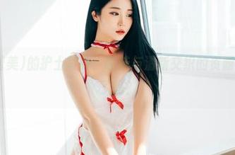 看Bomi(普美)的护士写真：暧昧与清新交织的资源，你准备好了吗？