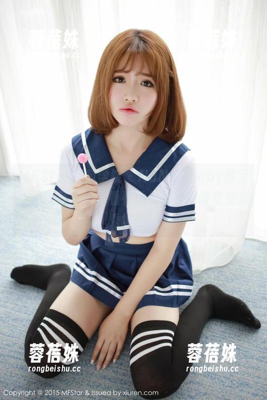 MFStar模范学院 - NaNa_baby教室：最新写真集，看看她是如何把课堂变成秀场的！